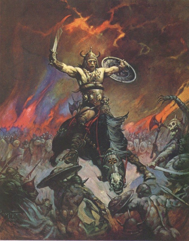 Frank Frazetta Conan the Conqueror